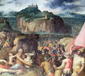 Le Siège de San Leo (détail)